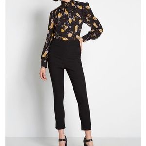 NWT ModCloth Manhattan stretchy trouser